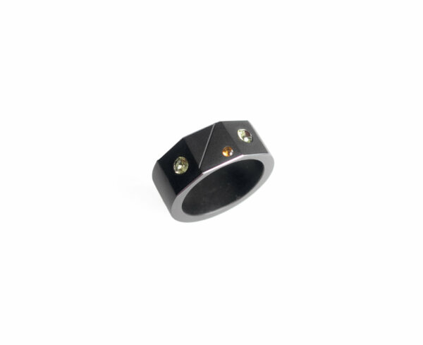 Studio C - Bague H noire