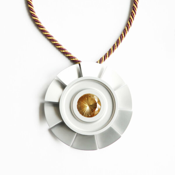 Studio C collier Mundus citrine