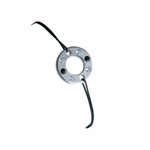 Studio C - Bracelet RM argente aigue marine spinelles GM