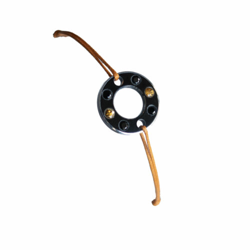 Studio C - Bracelet RM noir saphirs spinelles GM